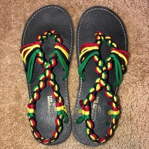 Rasta Braided sandals